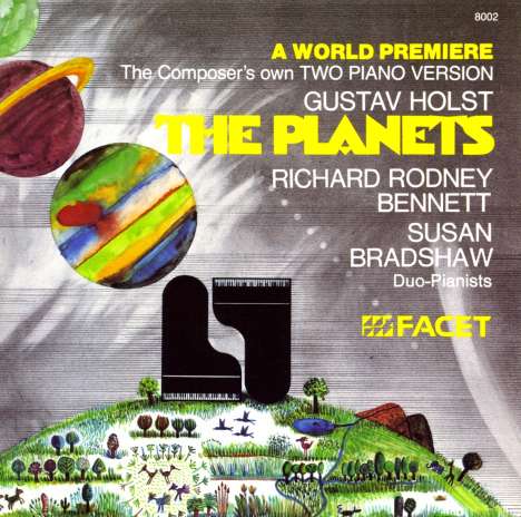 Gustav Holst (1874-1934): The Planets op.32 für 2 Klaviere, CD