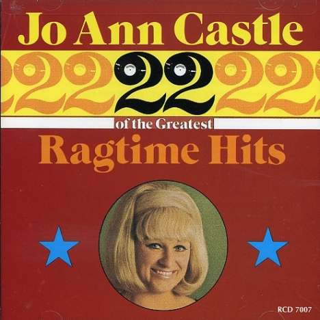 Jo Ann Castle: Vol. 2-22 Greatest Ragtime Hits, CD
