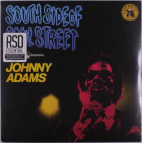 Johnny Adams: South Side Of Soul Street (RSD) (remixed &amp; remastered) (White Vinyl), LP
