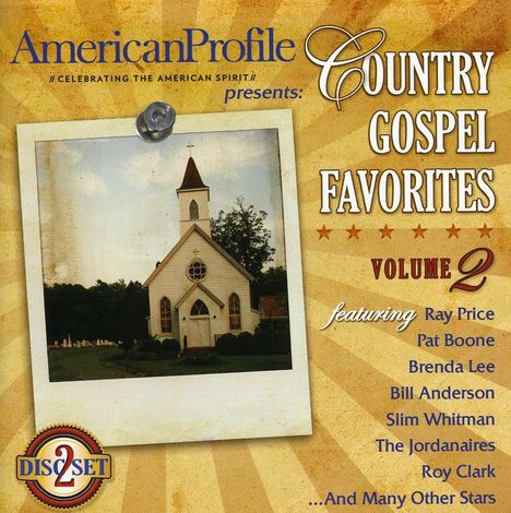 Country gospel favorites, 2 CDs