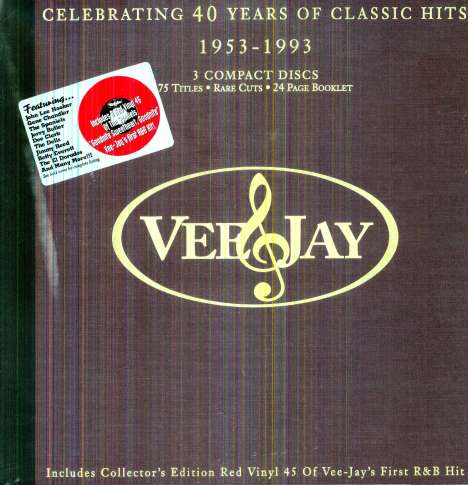 Vee-Jay: Celebrating 40 Years, 3 CDs