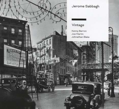 Jerome Sabbagh (geb. 1973): Vintage, CD