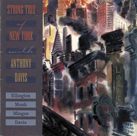String Trio Of New York: String Trio Of New York / Vari, CD