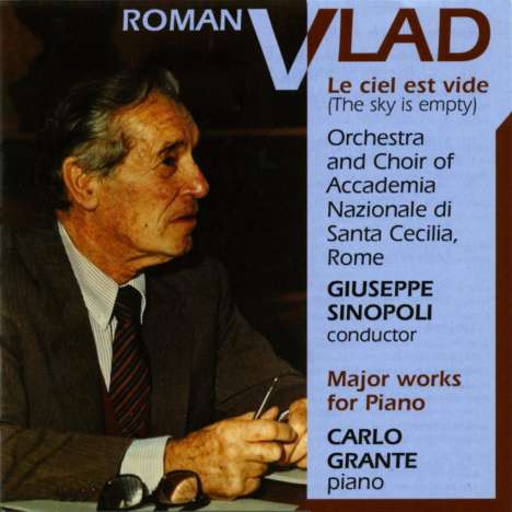 Roman Vlad (1919-2013): Kantate "Le ciel est vide", CD
