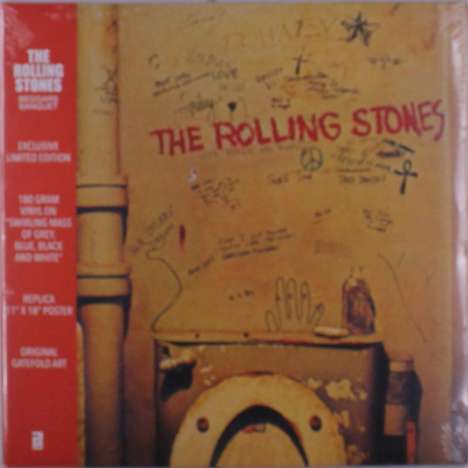 The Rolling Stones: Beggars Banquet (180g) (Limited Edition) (Grey/Blue/Black/White Marbled Vinyl), LP