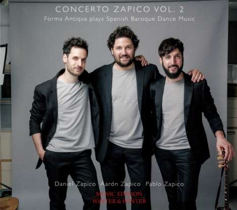 Concerto Zapico Vol.2  - Spanish Baroque Dance Music, CD