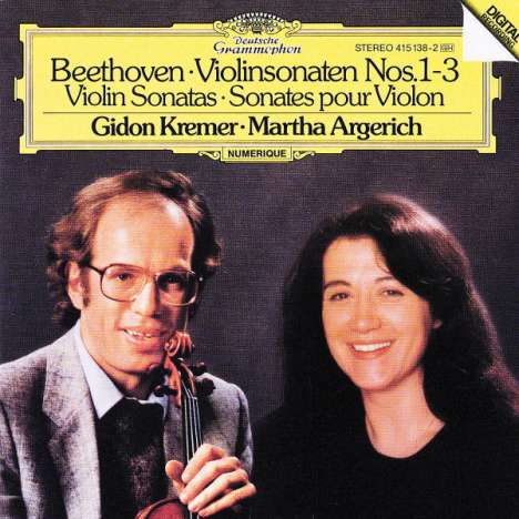 Ludwig van Beethoven (1770-1827): Violinsonaten Nr.1-3, CD