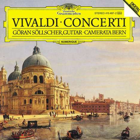 Antonio Vivaldi (1678-1741): Gitarrenkonzerte RV 82,85,93,524,531,532, CD