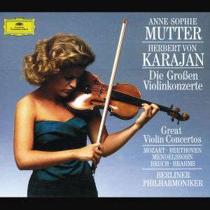 Anne-Sophie Mutter spielt Violinkonzerte, 4 CDs