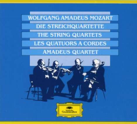 Wolfgang Amadeus Mozart (1756-1791): Streichquartette Nr.1-23, 6 CDs