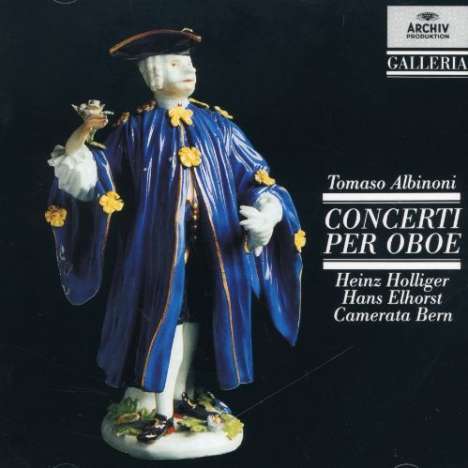 Tomaso Albinoni (1671-1751): Oboenkonzerte op.7 Nr.2,3,5,6,8,9,11,12, CD