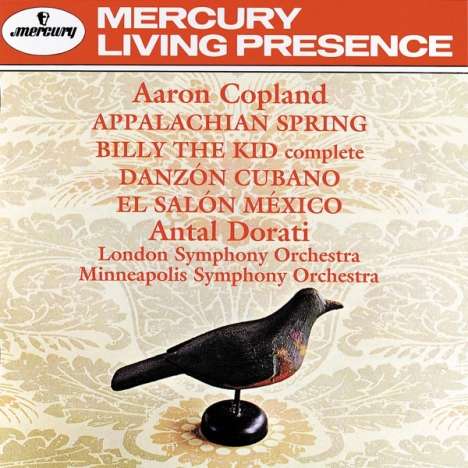 Aaron Copland (1900-1990): Billy the Kid - Ballettsuite, CD