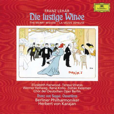 Franz Lehar (1870-1948): Die lustige Witwe, 2 CDs