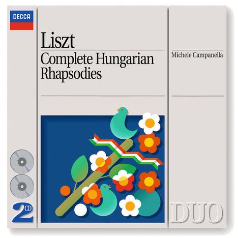 Franz Liszt (1811-1886): Ungarische Rhapsodien Nr.1-19, 2 CDs