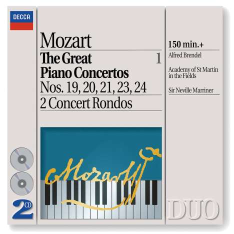 Wolfgang Amadeus Mozart (1756-1791): Klavierkonzerte Nr.19-21,23,24, 2 CDs