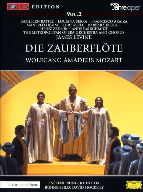 Focus DVD-Edition 400 Jahre Oper II: Mozart, Die Zauberflöte, DVD