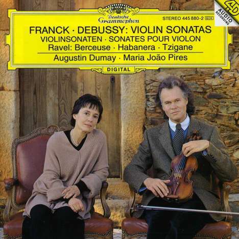 Augustin Dumay &amp; Maria Joao Pires - Violin Sonatas, CD