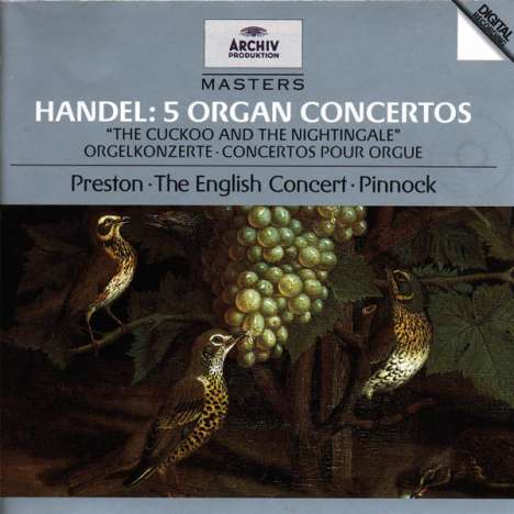 Georg Friedrich Händel (1685-1759): Orgelkonzerte Nr.2,9-11,13, CD