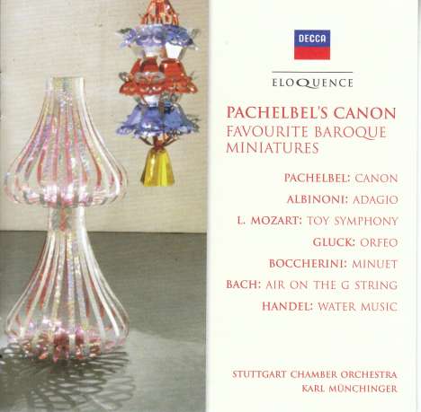 Pachelbel's Canon - Favourite Baroque Miniatures, CD