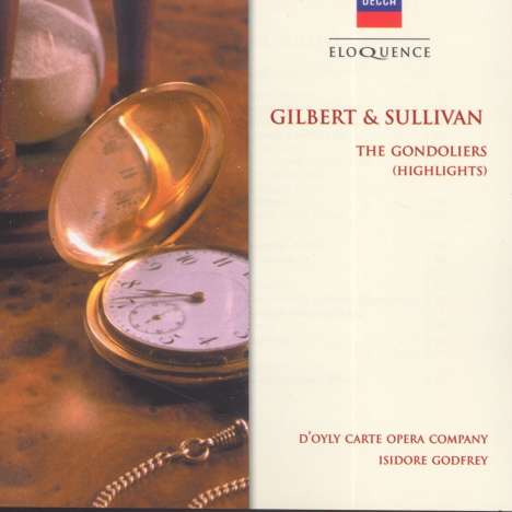 Arthur Sullivan (1842-1900): The Gondoliers (Ausz.), CD