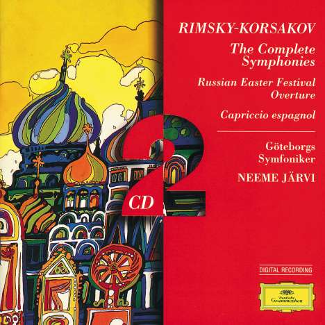 Nikolai Rimsky-Korssakoff (1844-1908): Symphonien Nr.1-3, 2 CDs