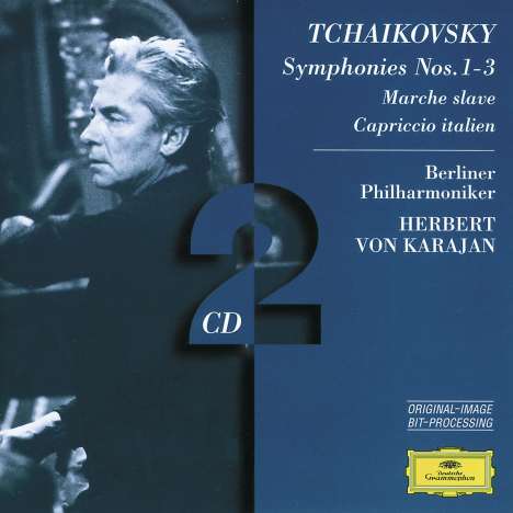 Peter Iljitsch Tschaikowsky (1840-1893): Symphonien Nr.1-3, 2 CDs