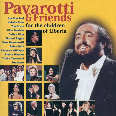 Pavarotti &amp; Friends: For The Children Of Liberia, CD