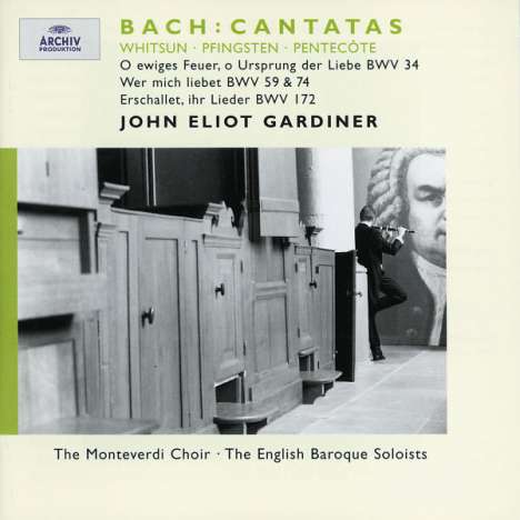 Johann Sebastian Bach (1685-1750): Kantaten BWV 34,59,74,172, CD