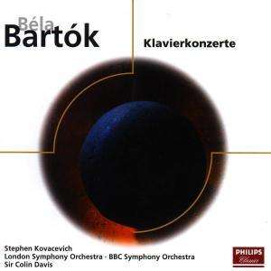 Bela Bartok (1881-1945): Klavierkonzerte Nr.1-3, CD
