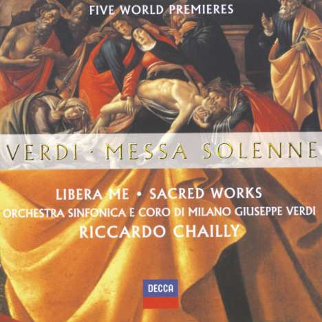 Giuseppe Verdi (1813-1901): Messa Solenne 1835 ("Messa di Gloria"), CD