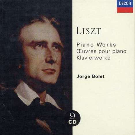 Franz Liszt (1811-1886): Klavierwerke, 9 CDs