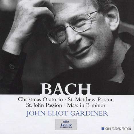 Johann Sebastian Bach (1685-1750): John Eliot Gardiner dirigiert die großen geistlichen Werke, 9 CDs