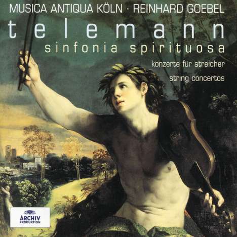 Georg Philipp Telemann (1681-1767): Sinfonia Spirituosa in D für 2 Violinen,Viola,Bc, CD
