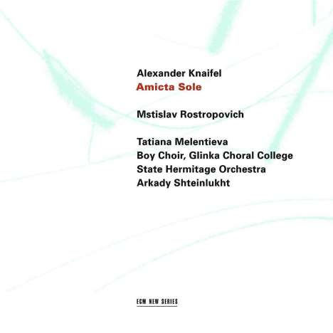 Alexander Knaifel (geb. 1943): Amicta Sole, CD