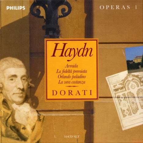 Joseph Haydn (1732-1809): Die Esterhaza-Opern Edition I, 10 CDs