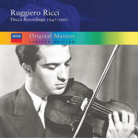 Ruggiero Ricci - Decca Recordings 1950-1960, 5 CDs
