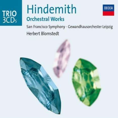 Paul Hindemith (1895-1963): Symphonie "Mathis der Maler", 3 CDs