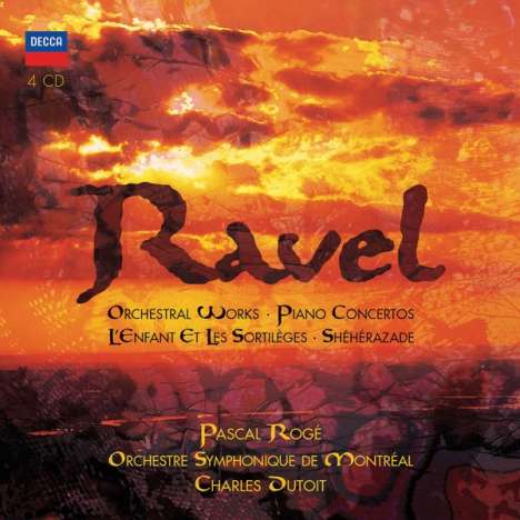 Maurice Ravel (1875-1937): Charles Dutoit dirigiert Ravel, 4 CDs