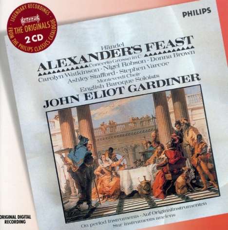 Georg Friedrich Händel (1685-1759): Alexander's Feast, 2 CDs