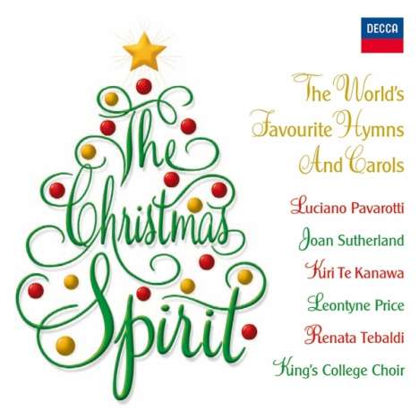 The Christmas Spirit - The World's Favourite Hynms &amp; Carols, 2 CDs
