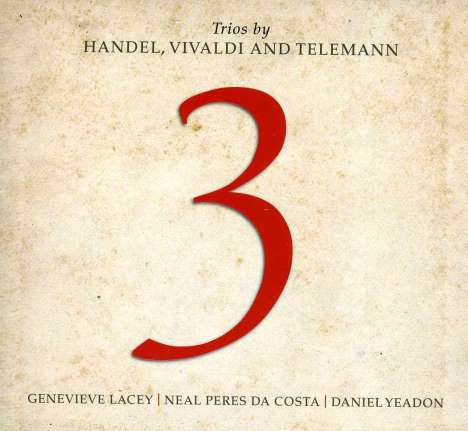 3 - Flötentrios von Händel,Vivaldi,Telemann, CD