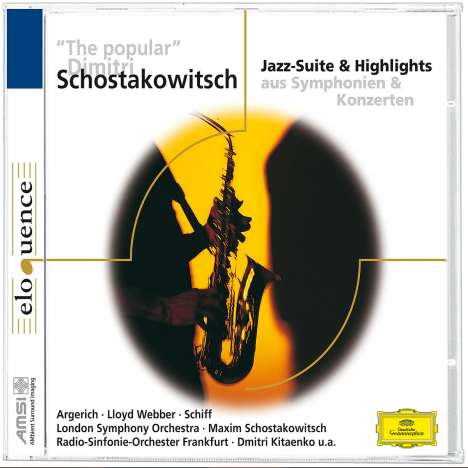 Dmitri Schostakowitsch (1906-1975): Jazz-Suite Nr.2, CD