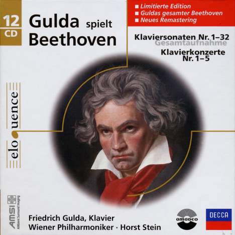 Ludwig van Beethoven (1770-1827): Klaviersonaten Nr.1-32, 12 CDs
