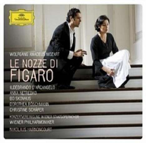 Wolfgang Amadeus Mozart (1756-1791): Nozze Di Figaro: Complete Oper, CD