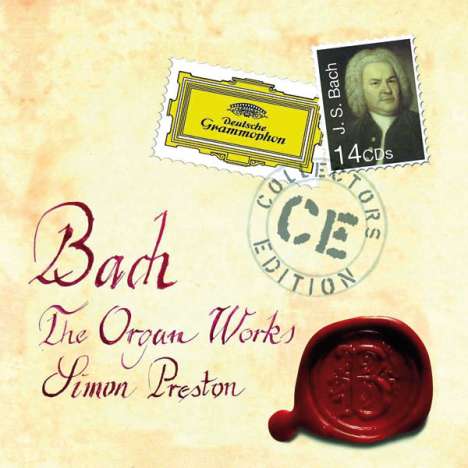Johann Sebastian Bach (1685-1750): Orgelwerke (Gesamt-Aufnahme), 14 CDs