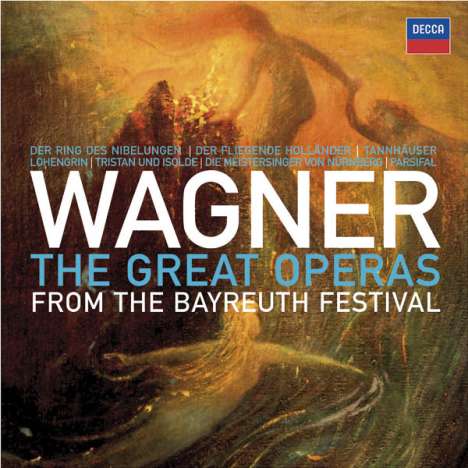 Richard Wagner (1813-1883): Wagner - The Great Operas from the Bayreuth Festival, 33 CDs