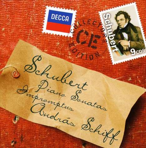 Franz Schubert (1797-1828): Klaviersonaten (Ges.-Aufn.), 9 CDs