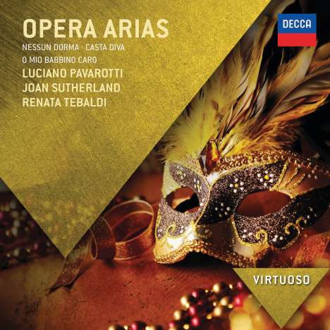 Pavarotti,Sutherland,Tebaldi - Opera Arias, CD