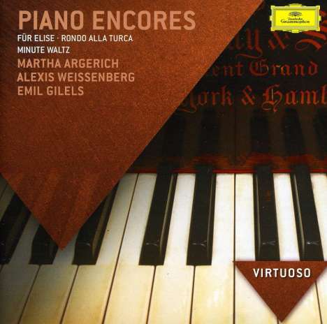 Piano Encores, CD