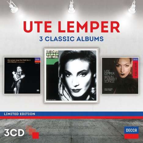 Ute Lemper - 3 Classic Albums, 3 CDs